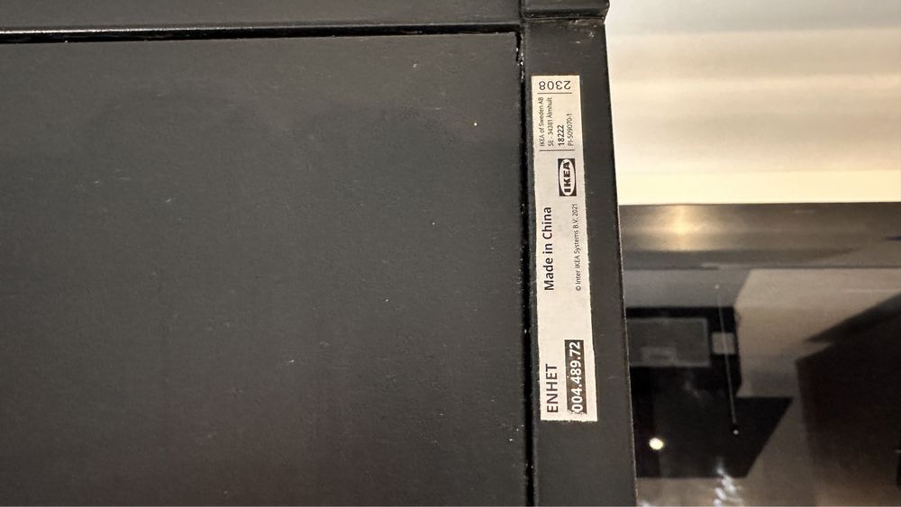 Ikea szafka wisząca ENHET 60x30x75 + dodatki