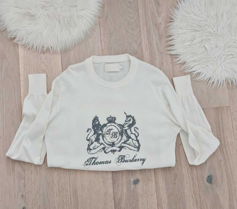 Burberry S sweter 100% cotton ideał