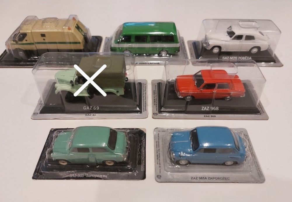 ŁADA Kalina Sport  inne GAZ, Moskwicz, Wołga [1/43]