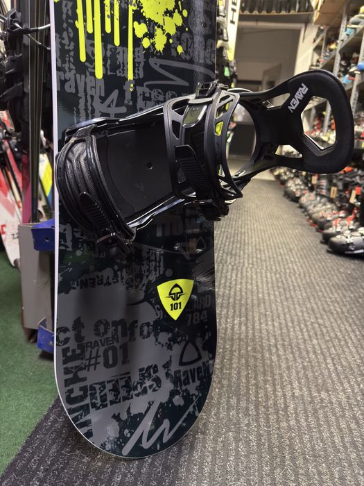 Nowa Deska Snowboard + Wiazania Raven 140 cm + M/L GRATIS