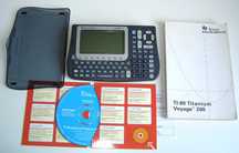 Kalkulator naukowy Texas Instruments Voyage 200 zestaw + CD, bdb+