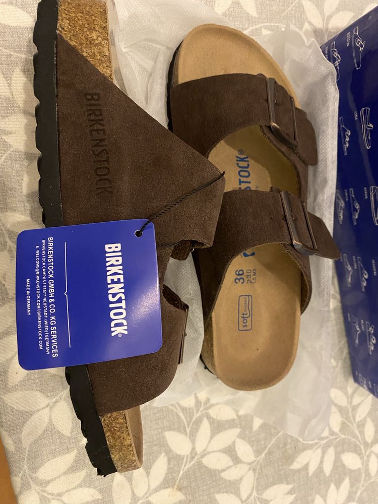 Birkenstock como novas, tamanho 36