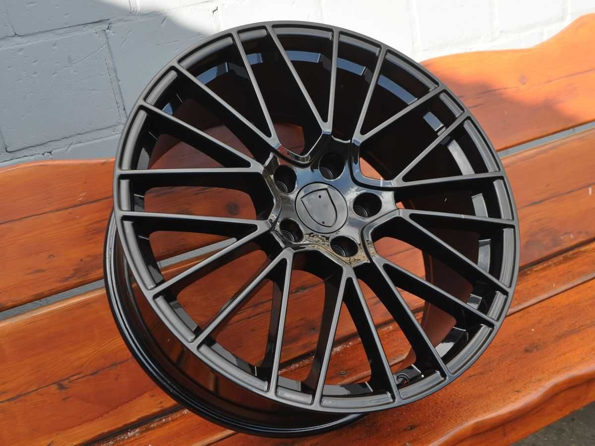 Czarne felgi R21 5x130 Porsche Cayenne E1 9PA II E2 92A Audi Q7 4M 1 I