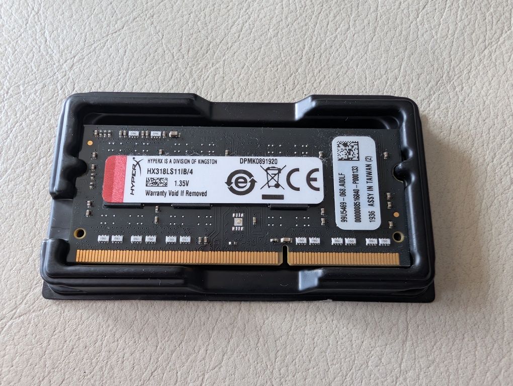 Pamięć RAM Kingston HyperX 4GB DDR3L-1866 Synology