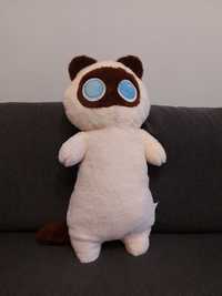 М'яка плюшева іграшка "Кіт батон з великими очима", 65 см