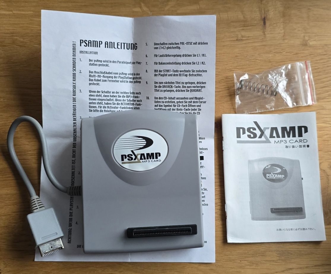 PS1-MP3 Card / Player / Adapter PSX
AMP