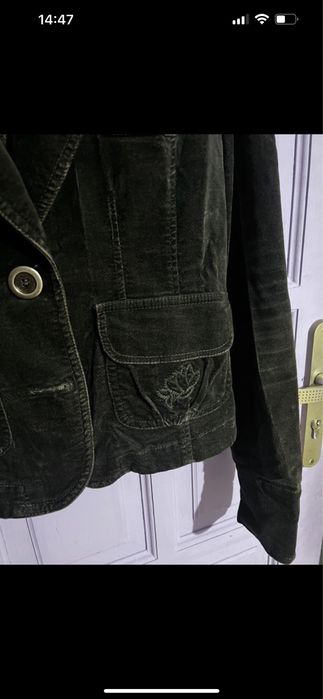 Vintage zamszowa marynarka