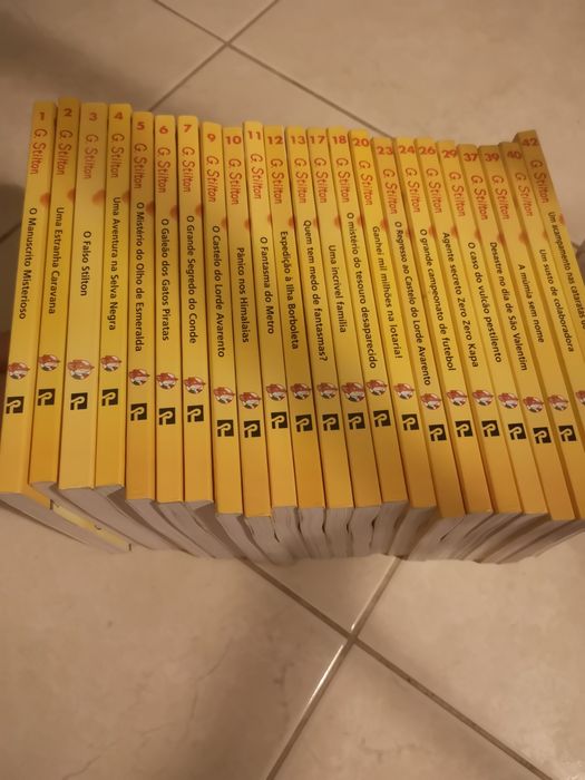 Livros Geronimo Stilton