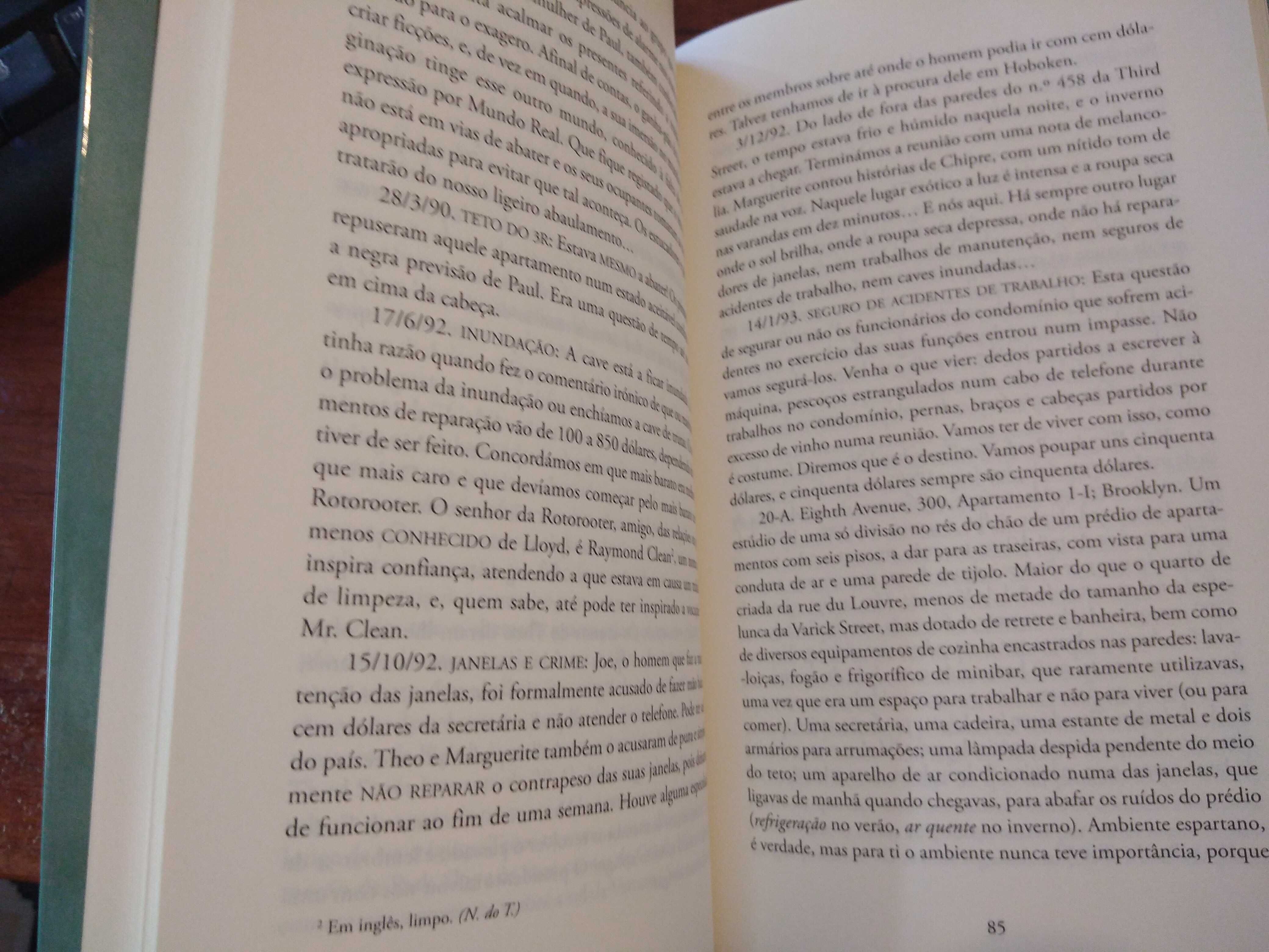 Paul Auster - Diário de inverno, memórias