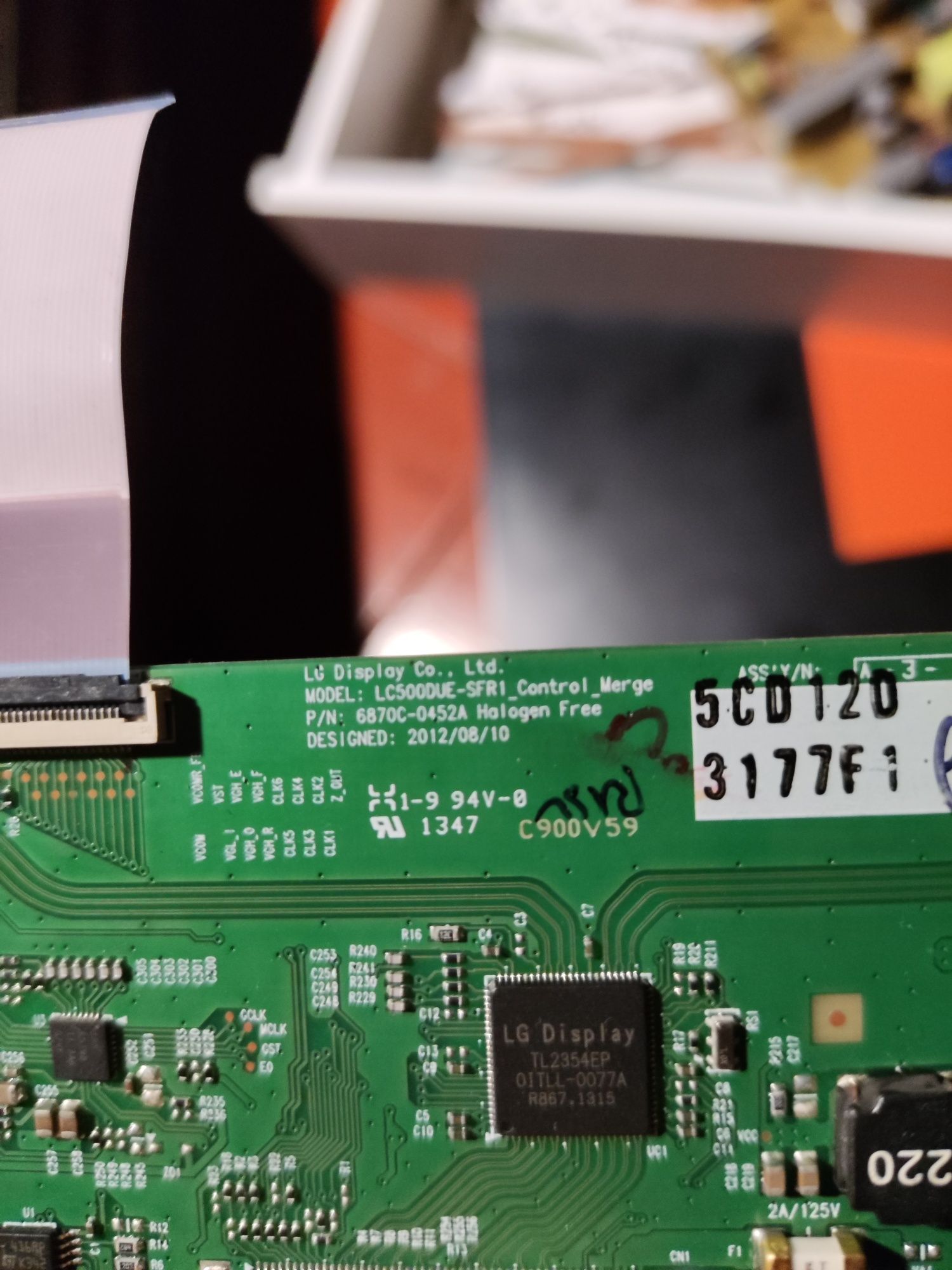 Placa T-con LG 42"