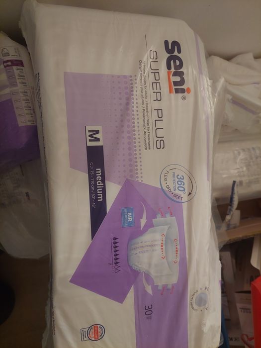 Pampersy dla doroslych rozmiar M-30sztuk