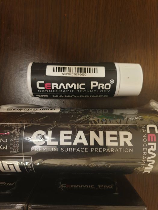 ceramic pro : cleaner, leather
