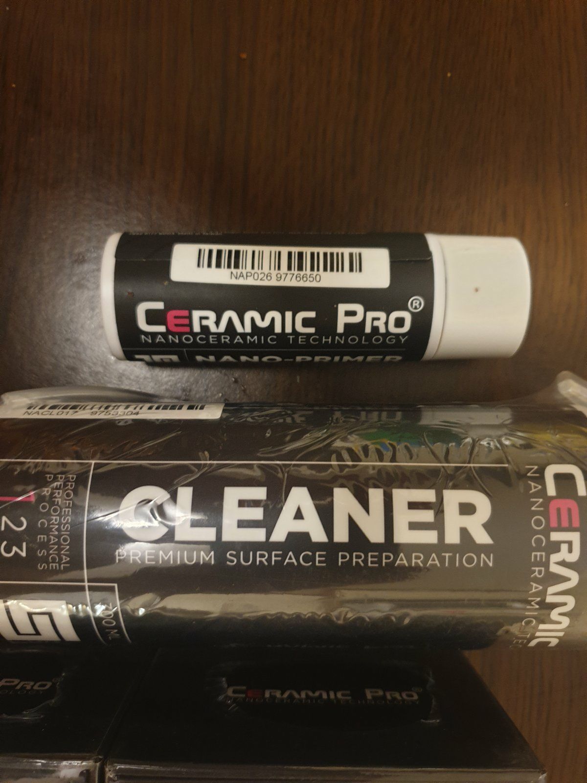 ceramic pro : cleaner, rain, leather, top coat