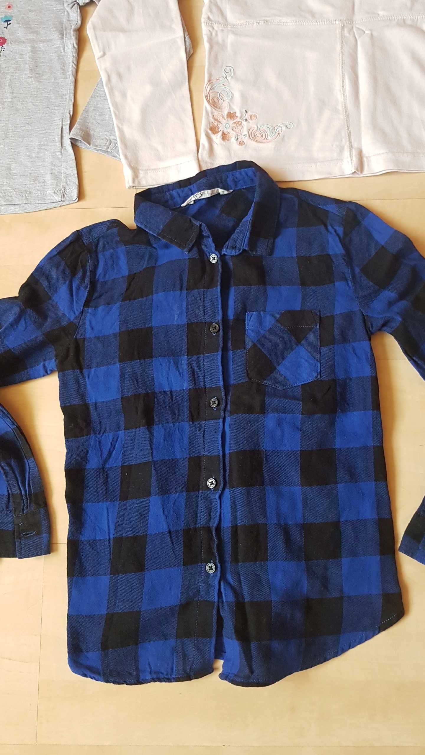 bluzeczki niunia 122/128 koszula H&M