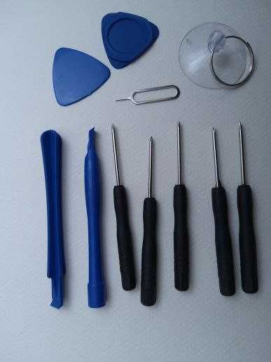 Отвертки 11 в 1 для разборки телефона планшета айфона, набор отверток