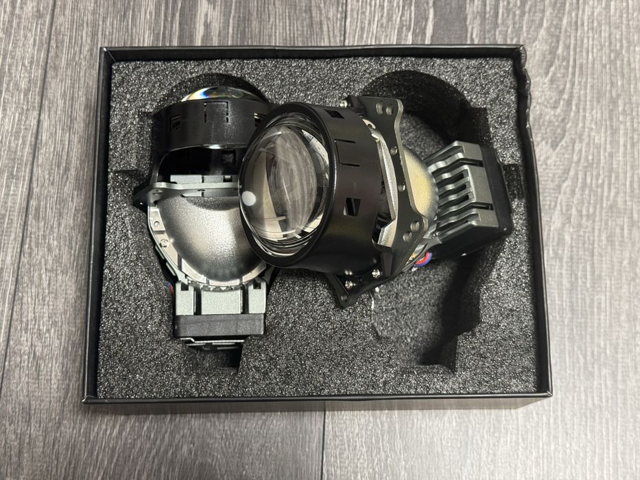 Би лед линзы лазерные bi-led dragon knight + laser biled bi led билед