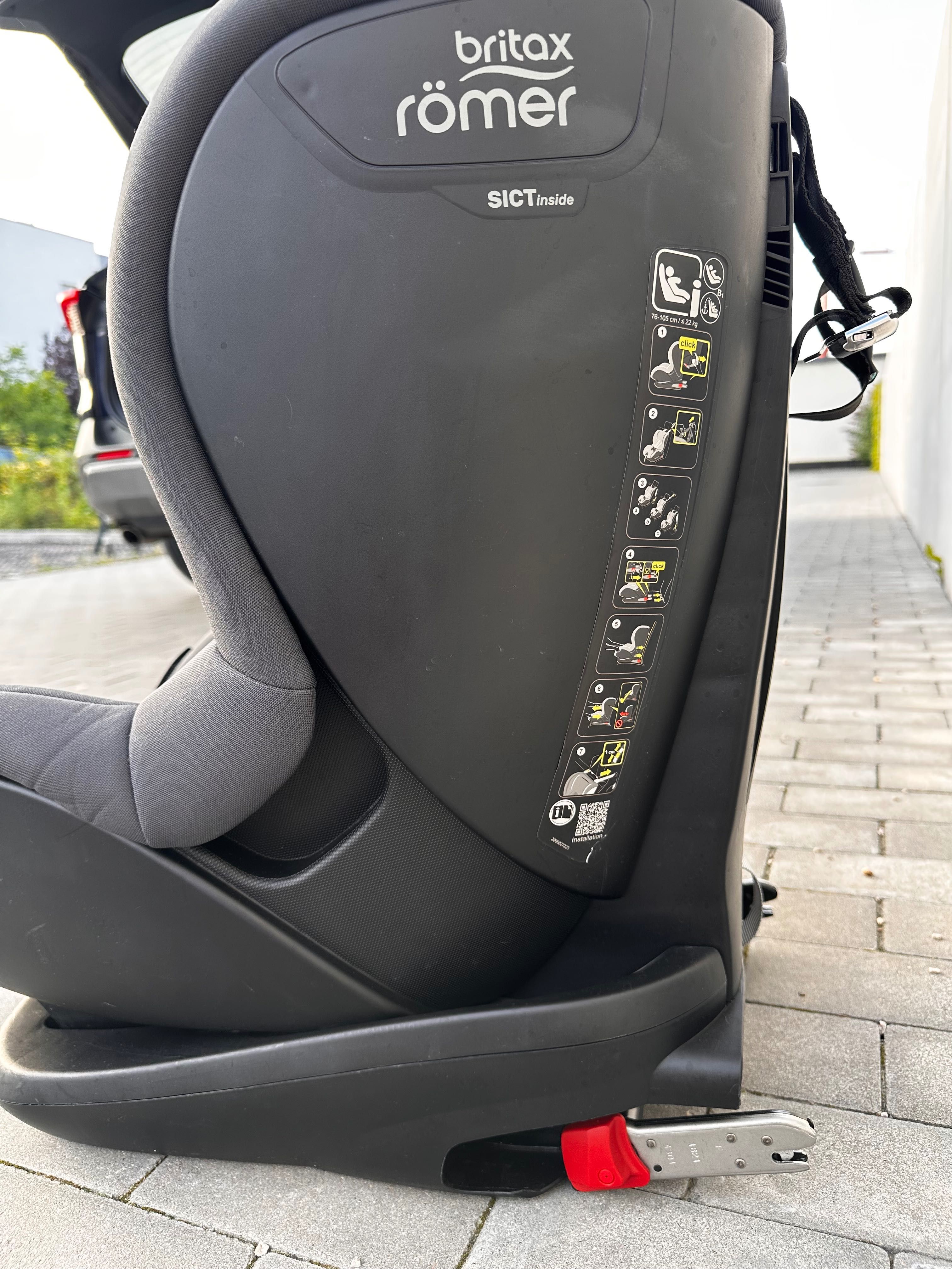 BRITAX TRIFIX2 i-Size ISOFIX fotelik 76-105 cm