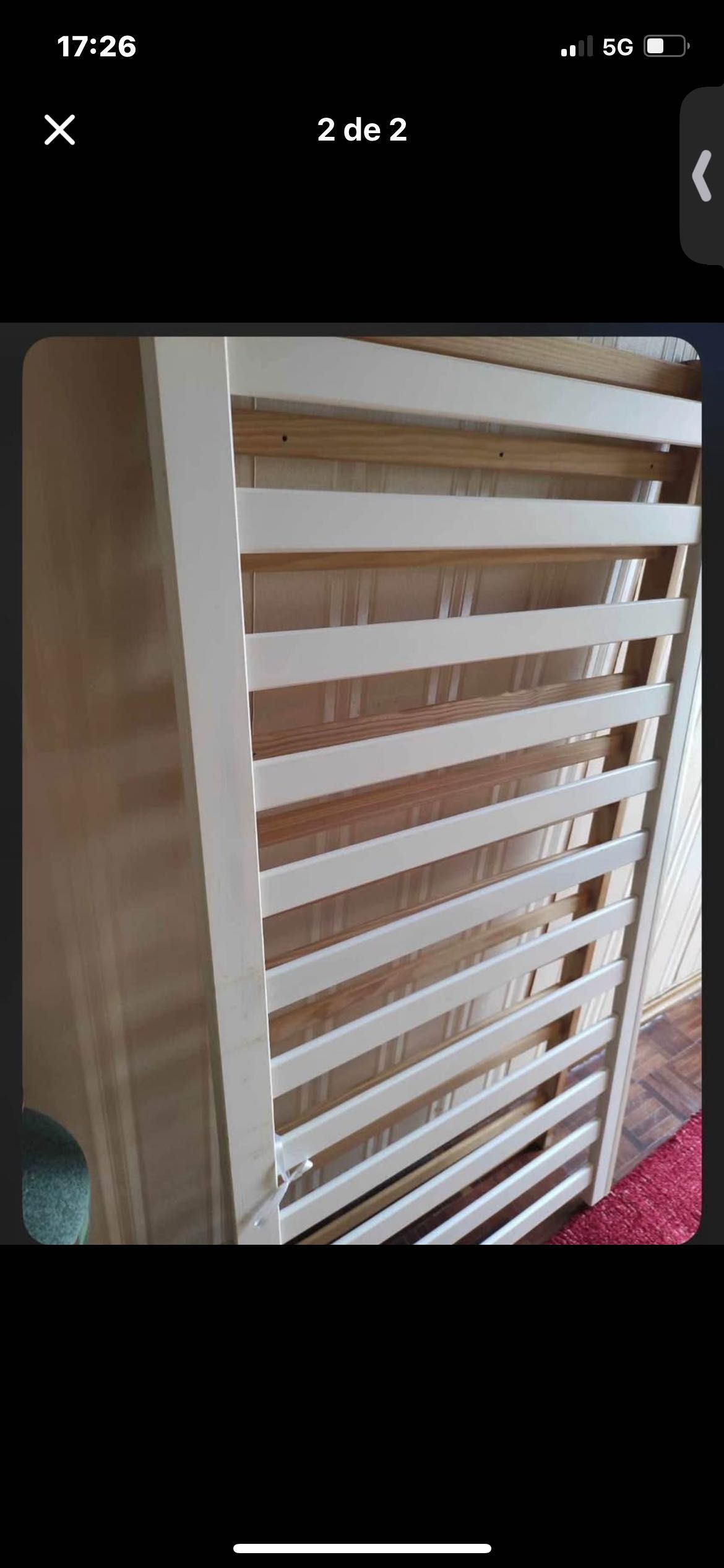Cama de bebé menina