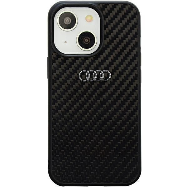 Etui Audi Carbon Fiber Na Iphone 14 - Czarne Au-Tpupcip14-R8/D2-Bk