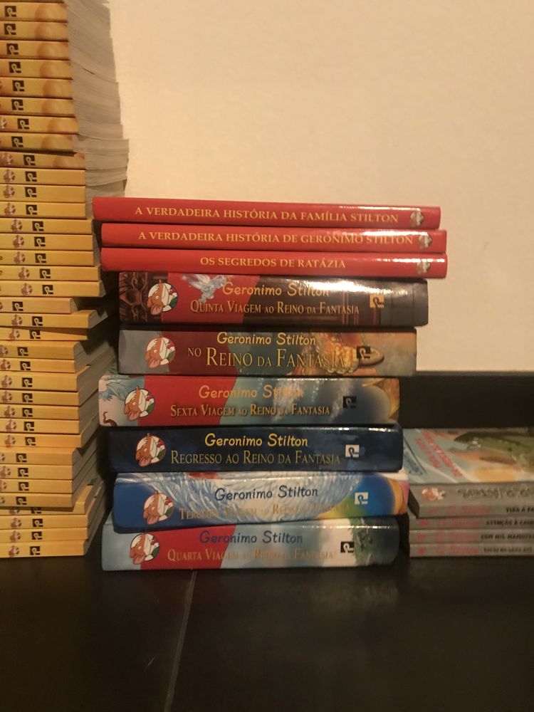 Coleção Livros Geronimo Stilton