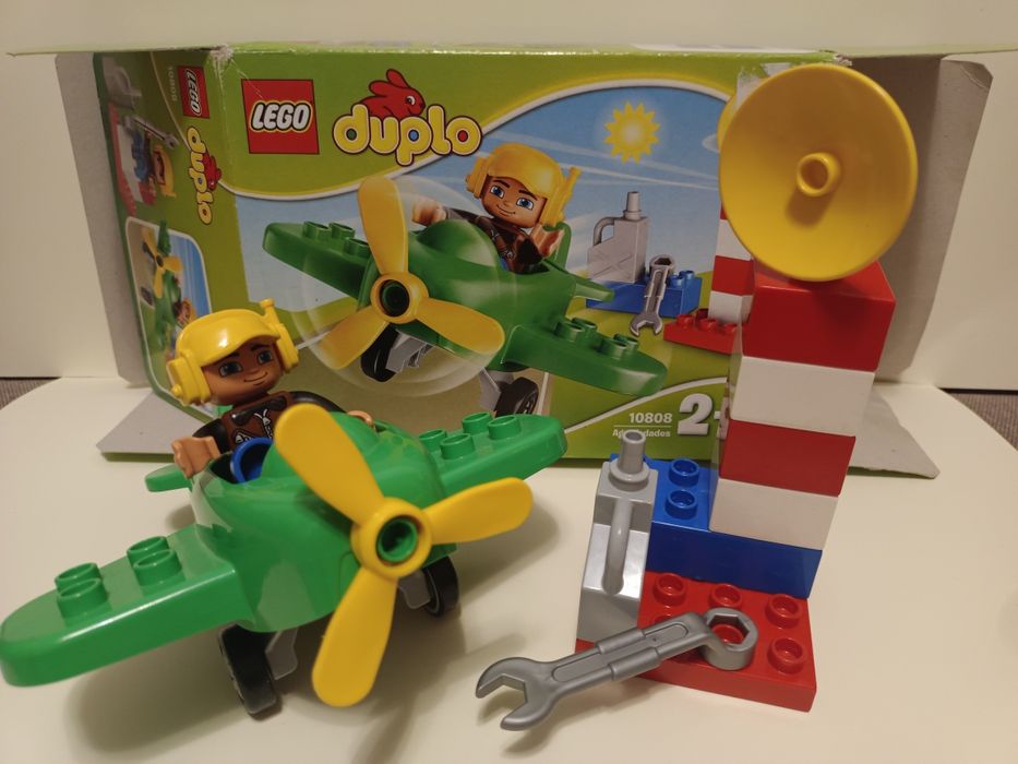 DUPLO MEGA zestaw klocków 6 pudełek z kartonikami