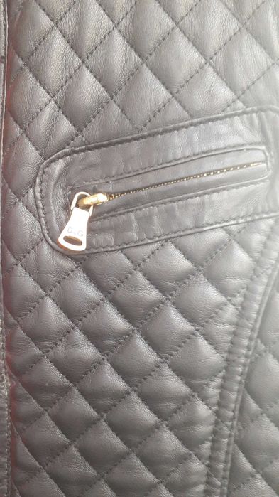 Dolce Gabana | Blusão pele verdadeira | Novo | Preto | S