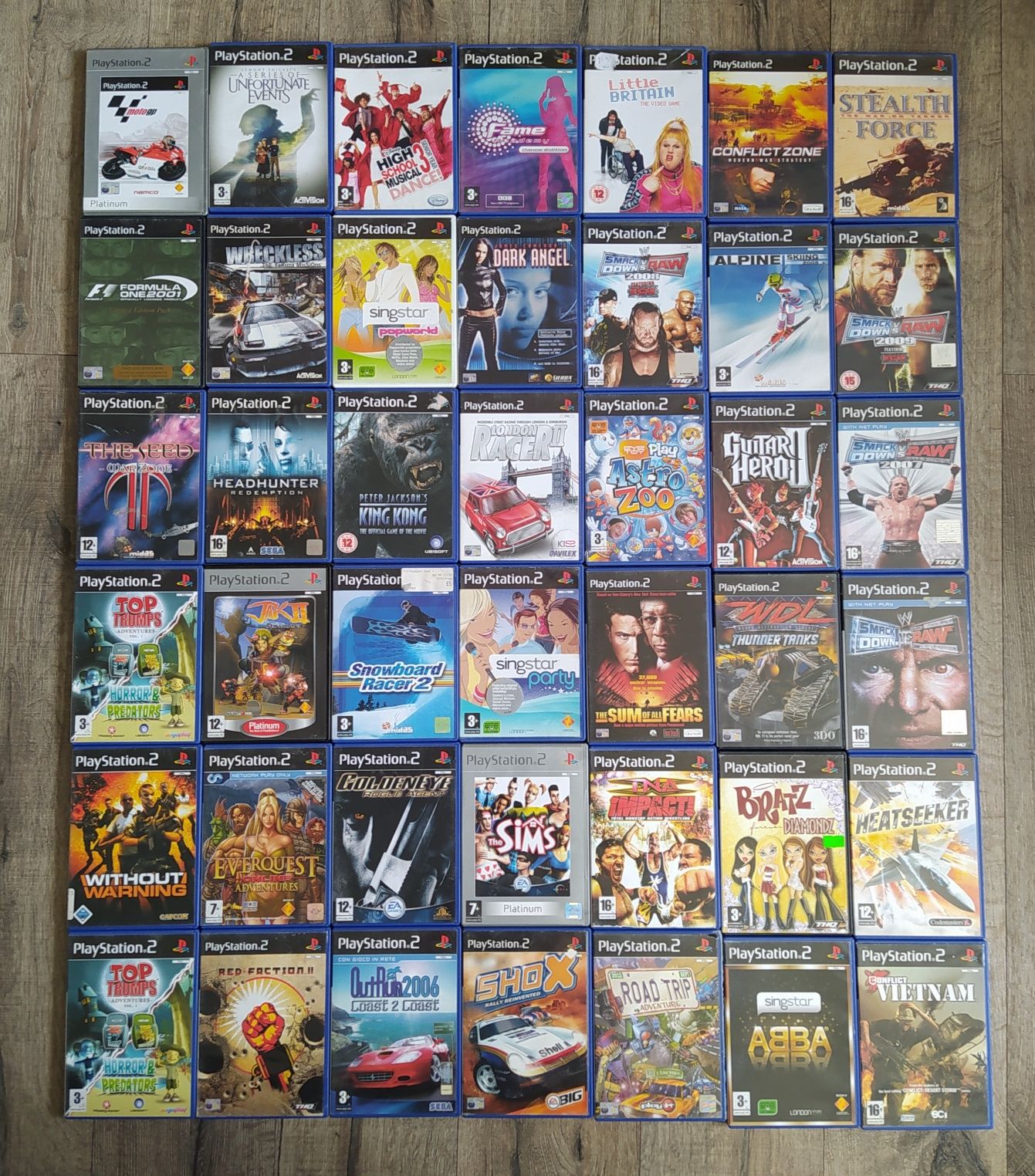 500 gier PS2 Wysyłka