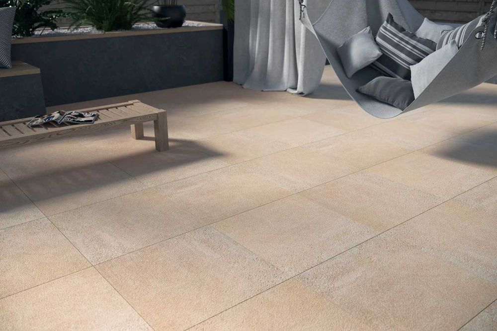 Płyta tarasowa OPTIMAL BEIGE 20mm 60x60 beżowa 2cm basen ogród gresowa