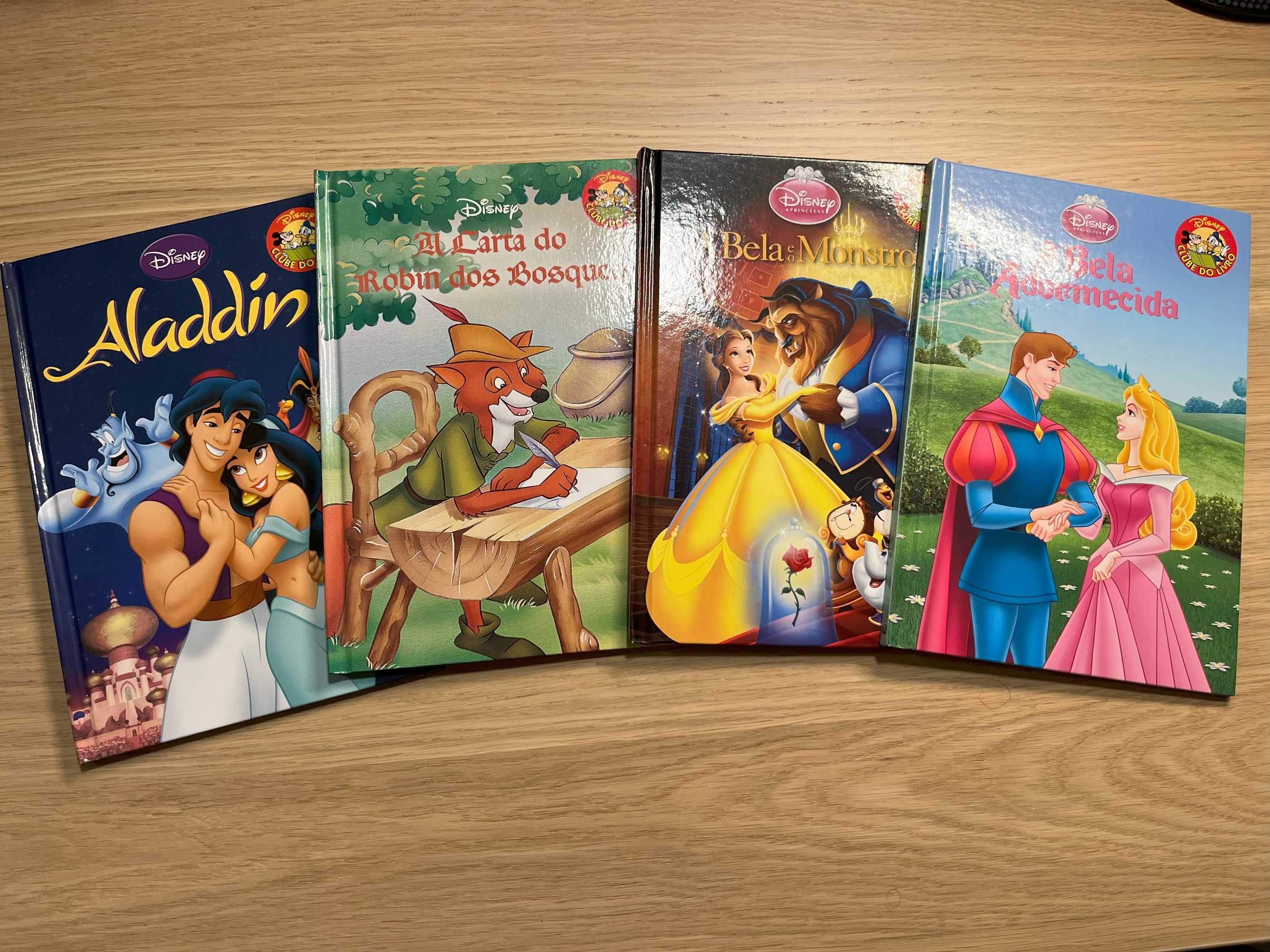 Livros disney do Clube de Leitores