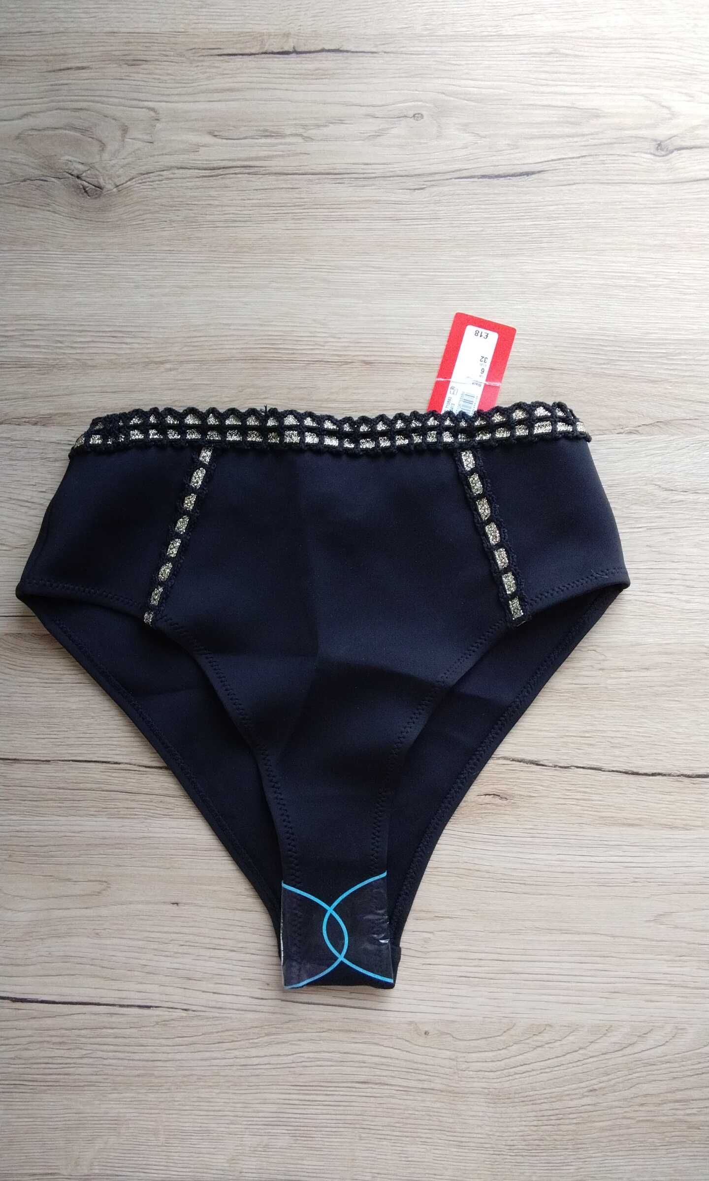 Dół od bikini czarny