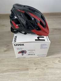 Kask Uvex - Stivo C  Czerwono/Czarny