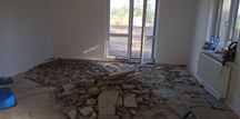 Skuwanie tynków posadzki betonu wyburzenia