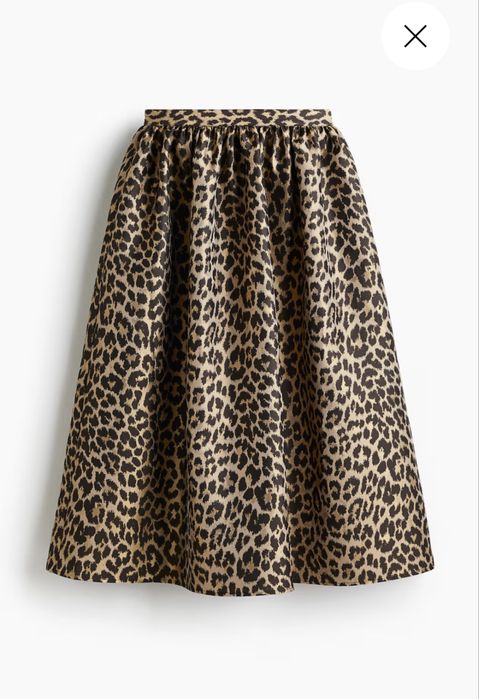 Спідниця принт леопард H&M