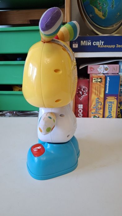 Робот Бібо fisher price українською мовою