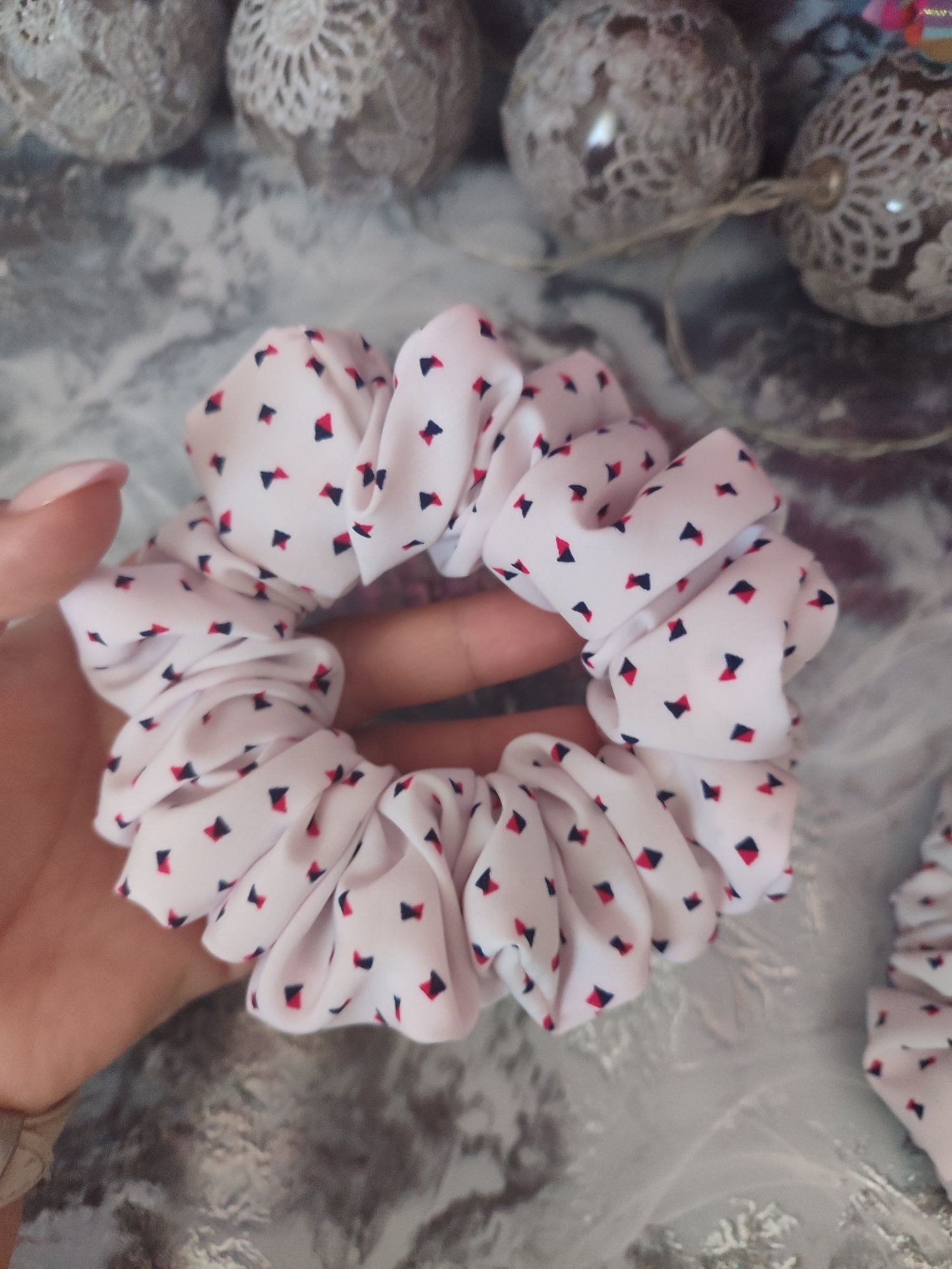 Scrunchie do włosów rozm M Silk