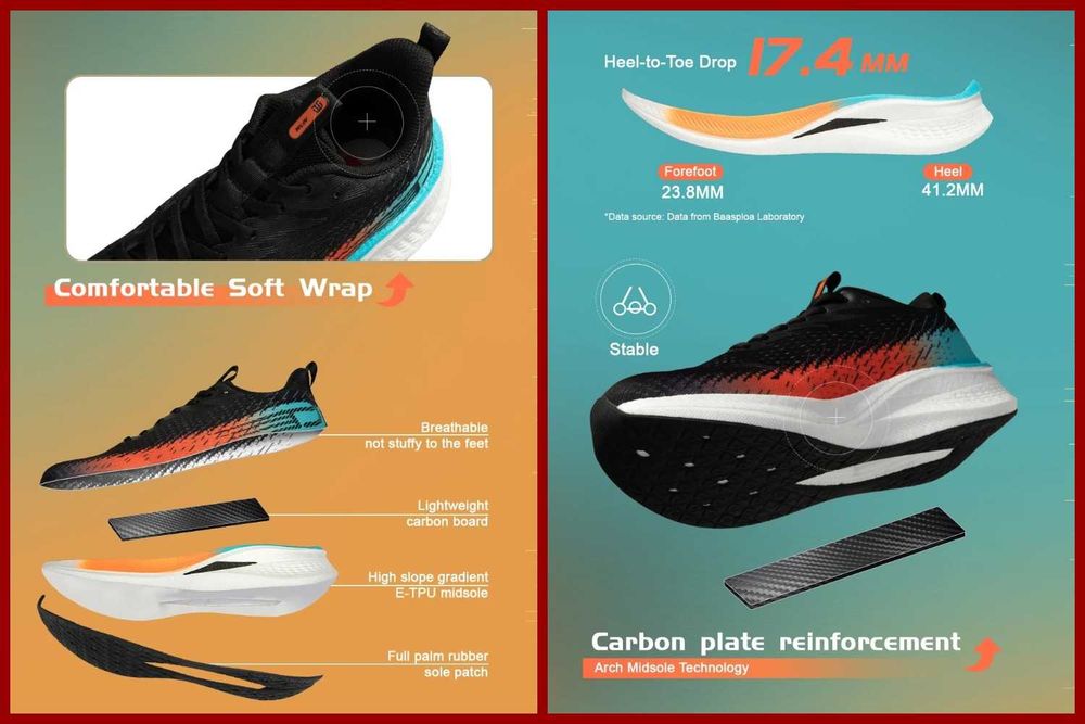 Новые мужские кроссовки для бега Baasploa.