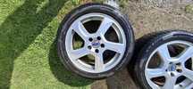 Sprzedam  prawie nowe opony zimowe z felgami 4szt  R17/50/215