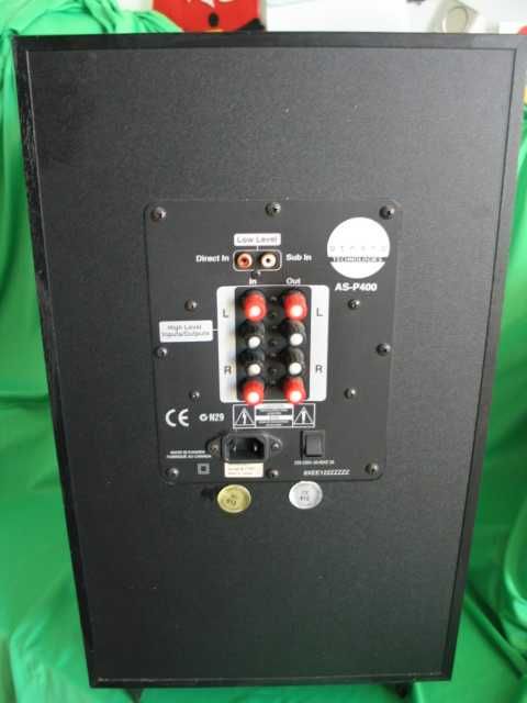 ATHENA AS-P400 - Subwoofer potente de alta qualidade