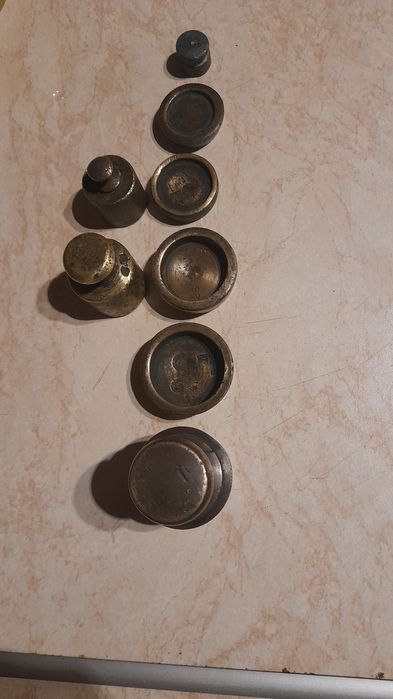 Odważniki do wagi szalowej