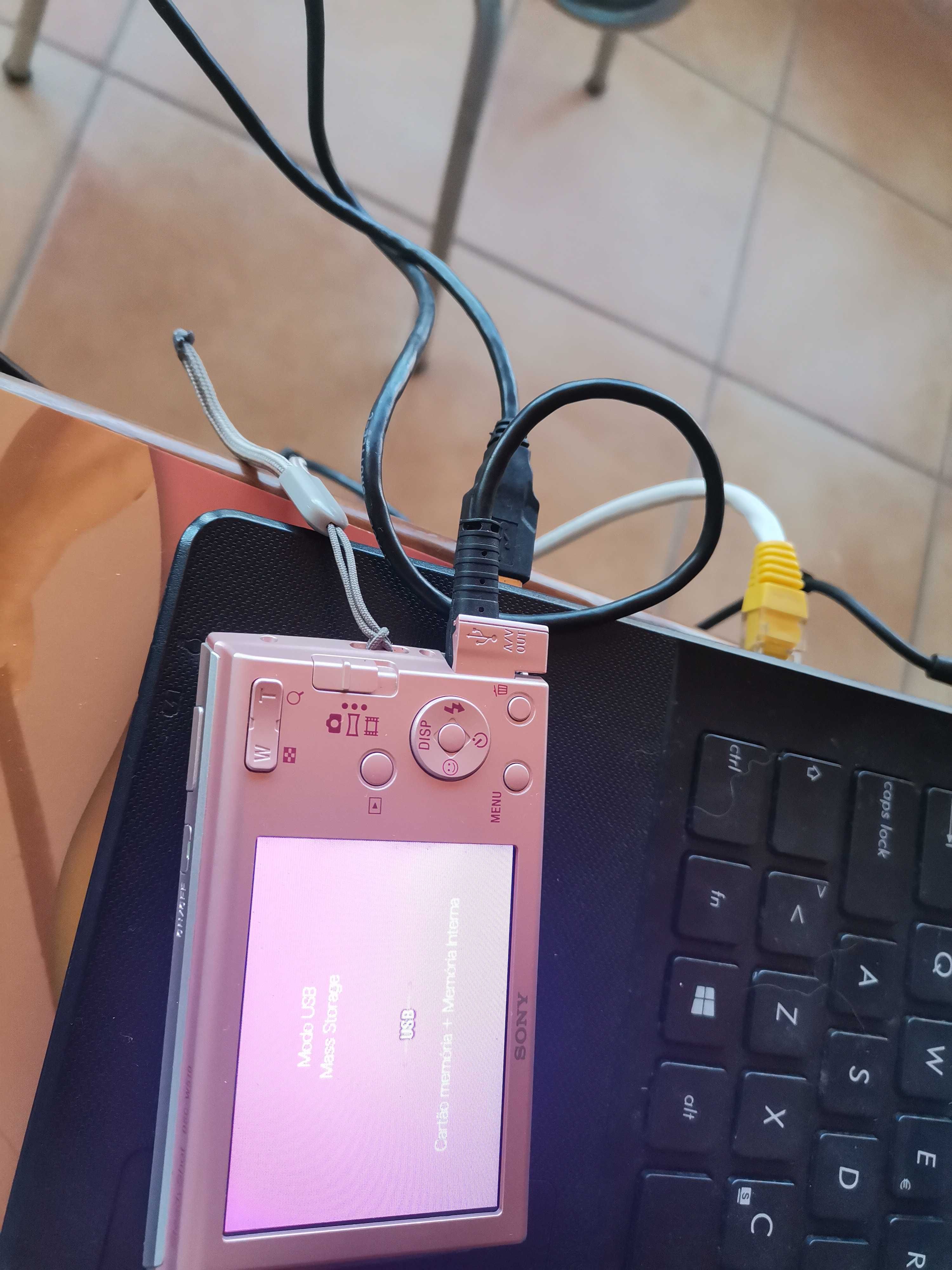 Cabo USB máquina fotográfica Sony