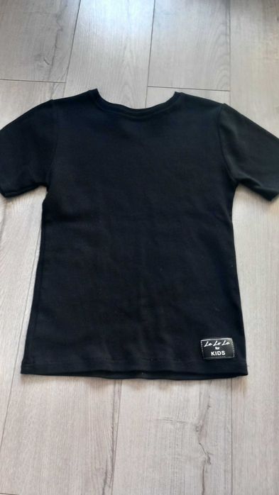 La Lola for Kids polska produkcja t-shirt drobny prążek rozm. 152/158