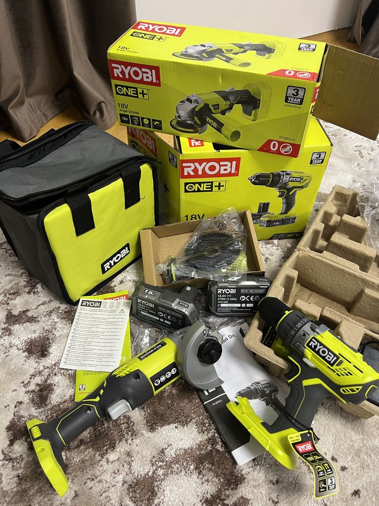 Дрель-шуруповерт Ryobi ONE+ R18