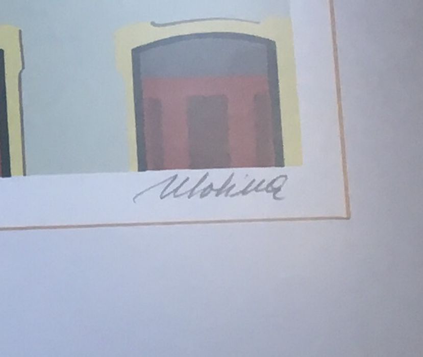 Serigrafia de Molina com moldura