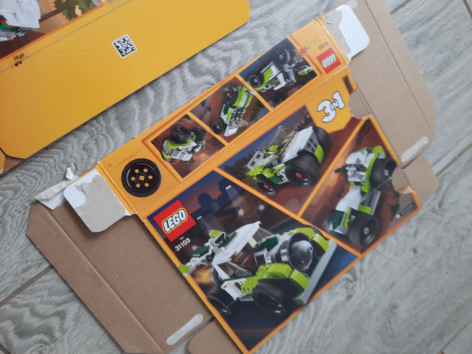 4 x karton Lego creator