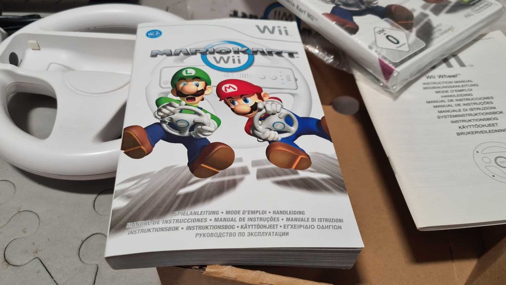 Mariokart Wii kierownica box