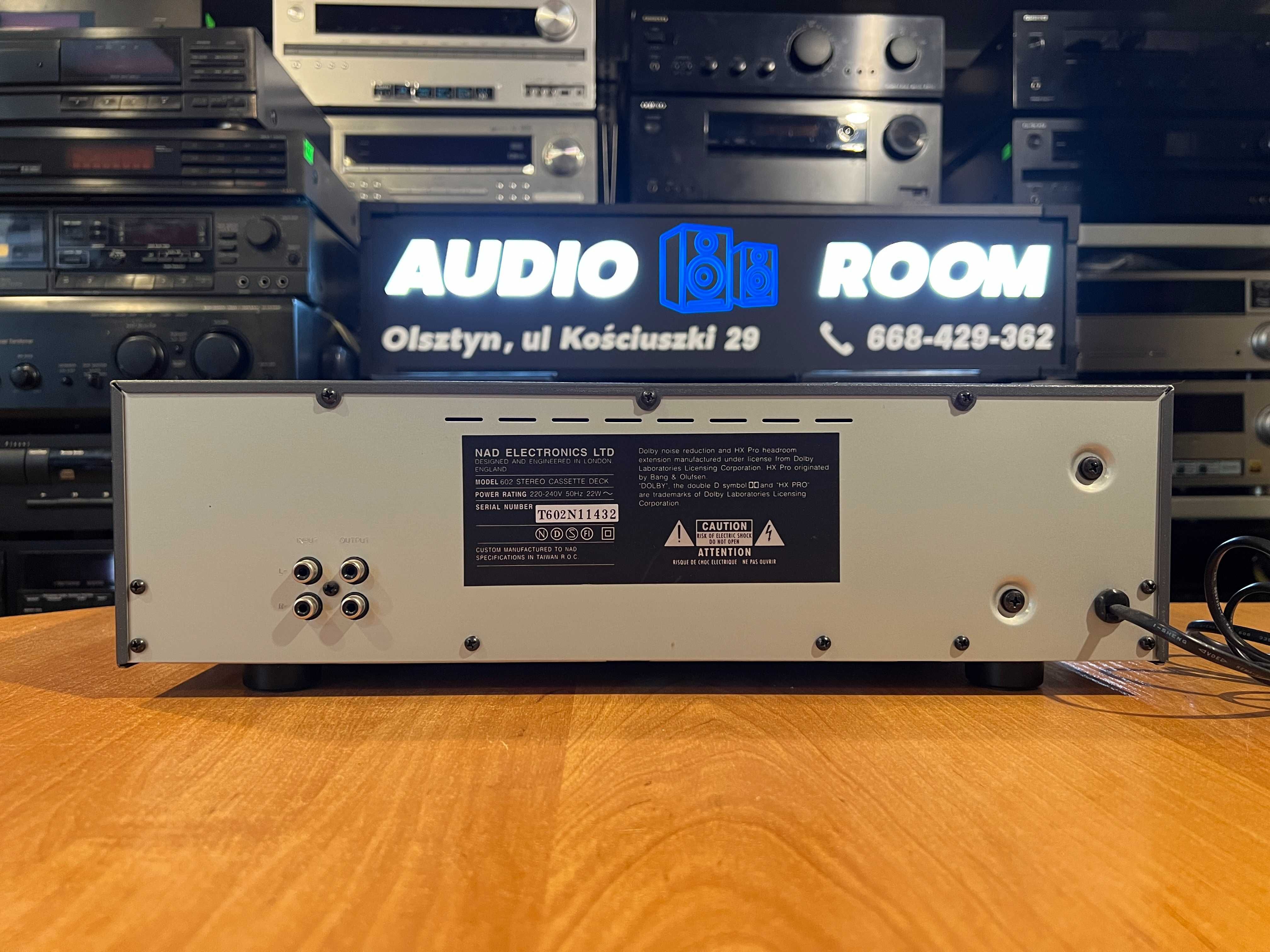 magnetofon kasetowy NAD 602 Audio Room