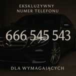 Ekskluzywny numer telefonu 666.545.543 – dla wymagających