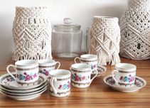 Piękne filiżanki z chińskiej porcelany- expresso