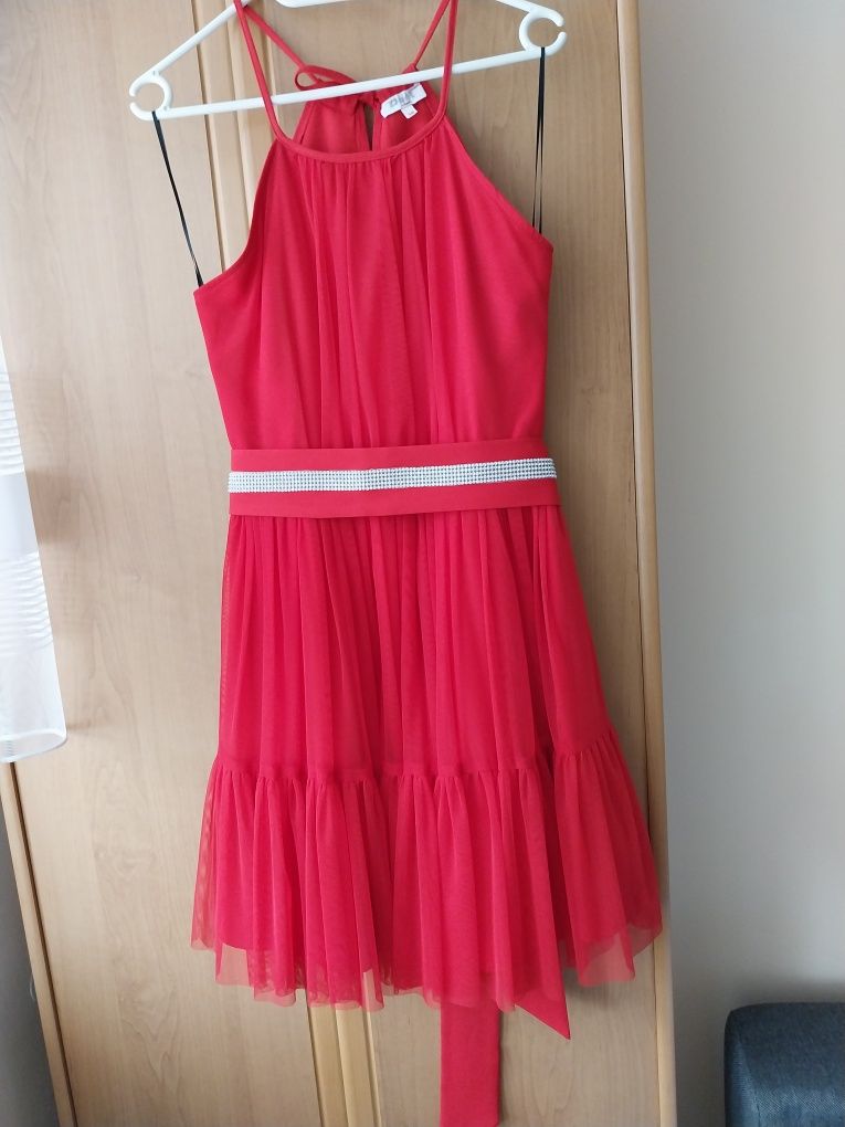 Sukienka rozmiar 36 czerwona