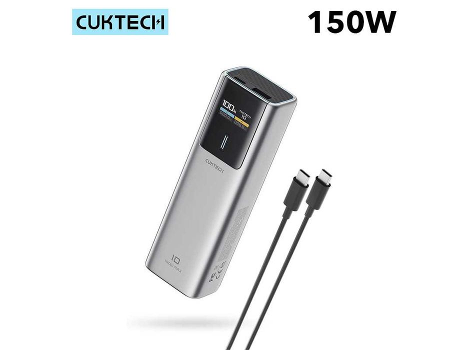 CUKTECH PB100P 10000mAh 150W PowerBank повербанк для ноутбука